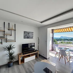Vue Mer De La Baie Des Anges Avec Garage Appartement