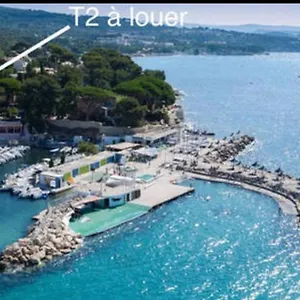 T2 Climatisé En Bord De Mer Avec Terrasse , Parking Et Wifi Appartement